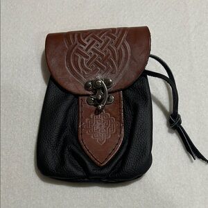 Celtic Leather Pouch